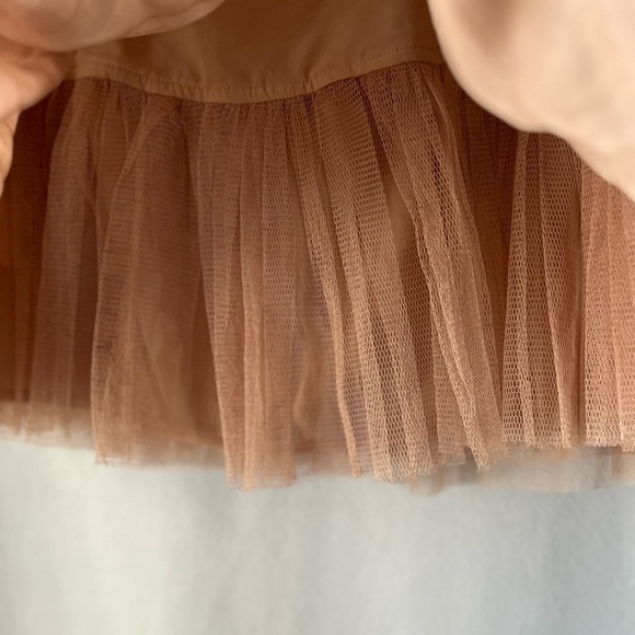 NWT. BCBG Maxazria Size M Mauve Pink Tiered Mini Skirt. New with Tags - Picture 7 of 11